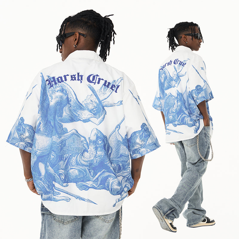 God's Fury Cuban Shirt