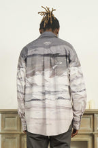 Empty Reference Beach Oil Painting Long Sleeve Shirt