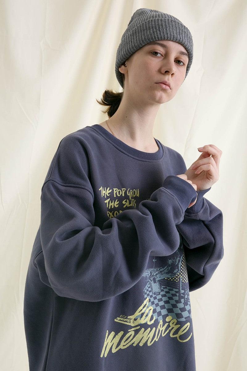 Center of Rotation La Memoire Print Sweater