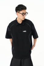 Nylon Stitching Polo Shirt