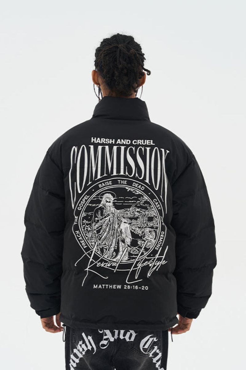 H/C Commission Printed Down Jacket