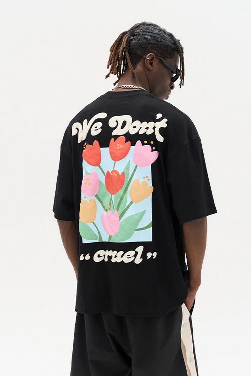 H/C Bouquet Foam Printed Tee