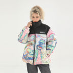 H/C Handpainted Divisionism Down Jacket