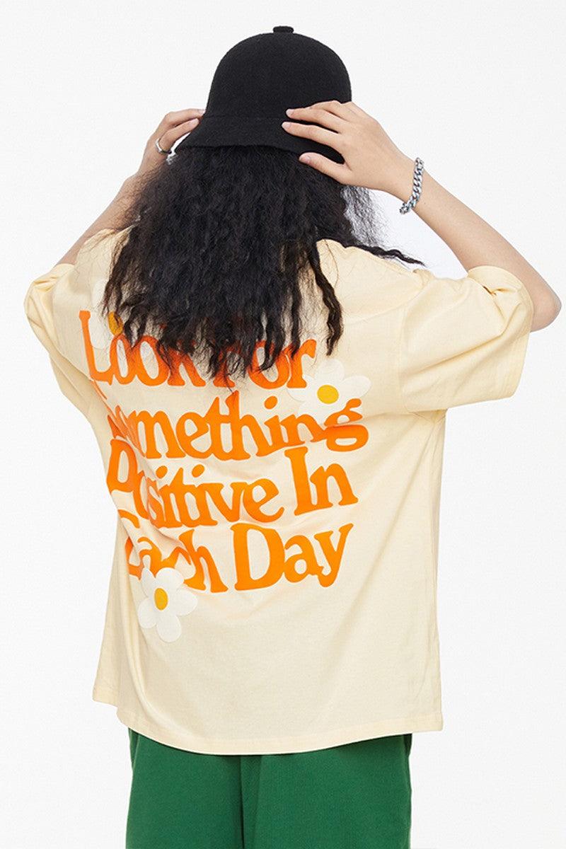 F2CE Foam Print Flower Logo Tee