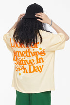 F2CE Foam Print Flower Logo Tee