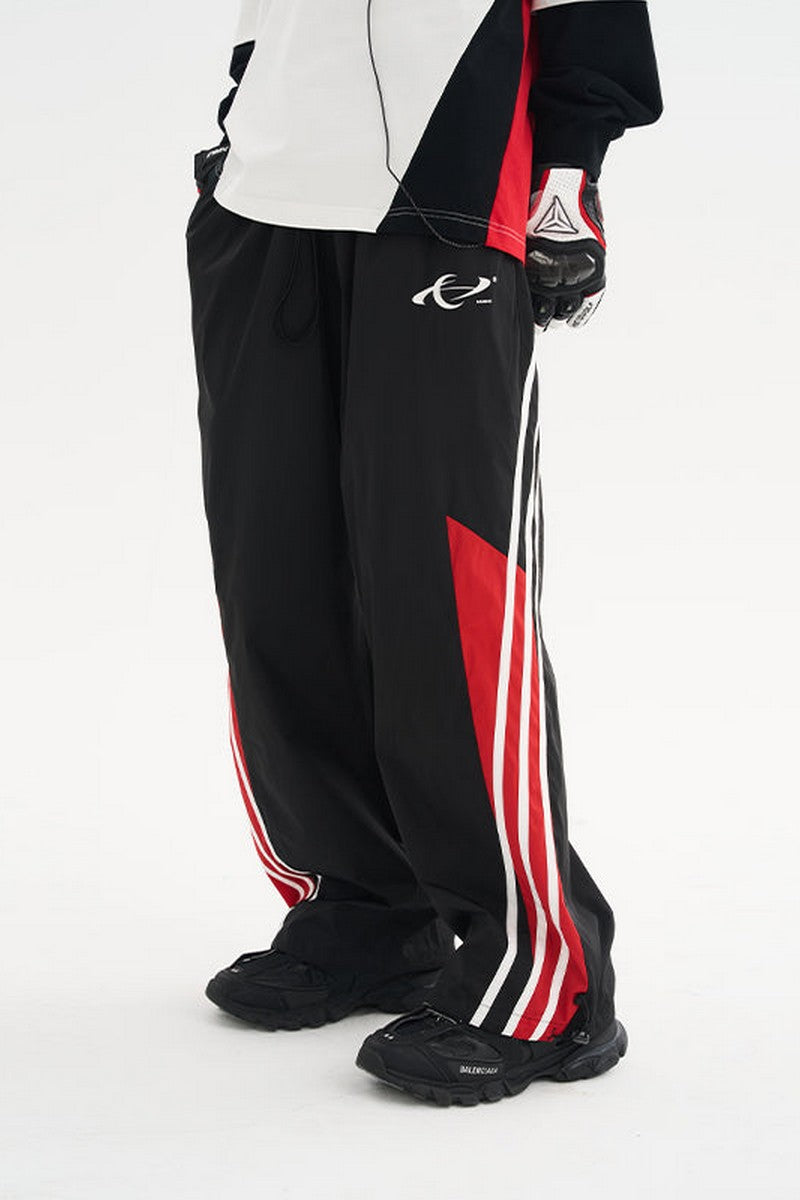 Stitching Loose Track Pants