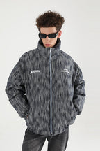 H/C Custom Jeans Logo Padded Down jacket