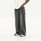 All Over Logo Printed Jeans