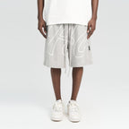 Handwritten Logo Printed Shorts