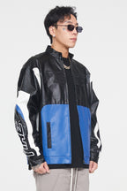 F2CE Logo Lether Jacket