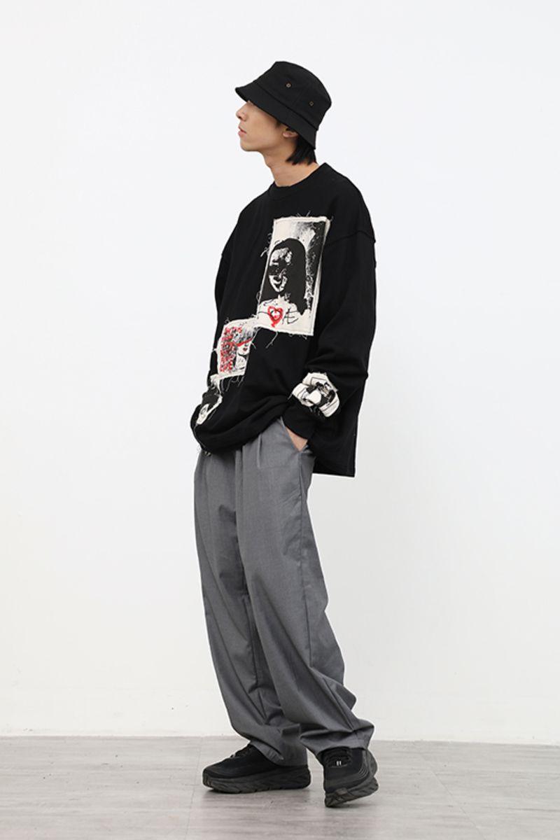 CZ Dark Patches Sweater