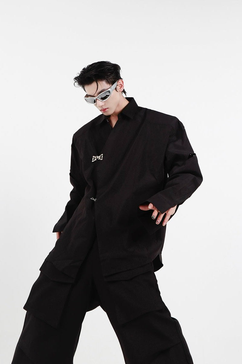 Irregular Shirt Jacket