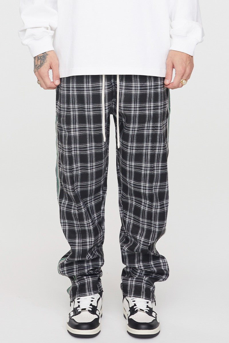 F2CE Loose Plaid Pants