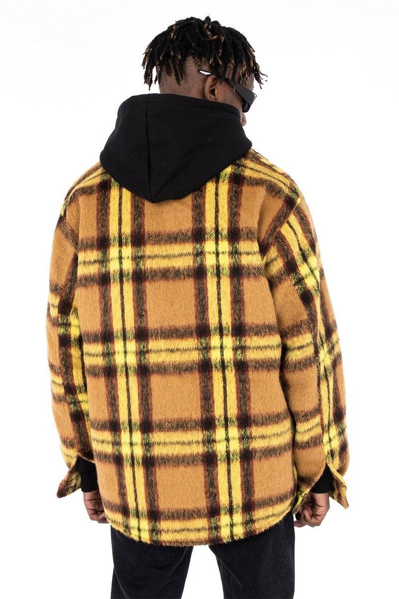 CZ Create And Destroy Plaid Jacket