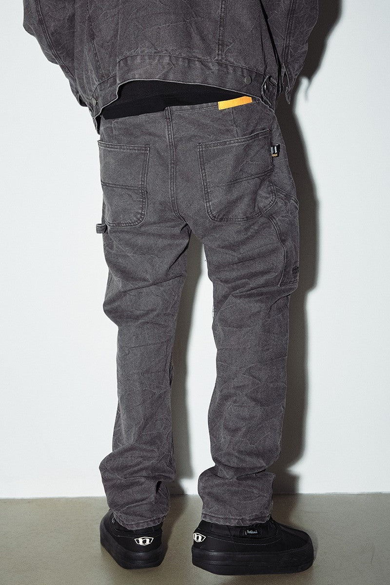 RMY Pleated Washed Jeans