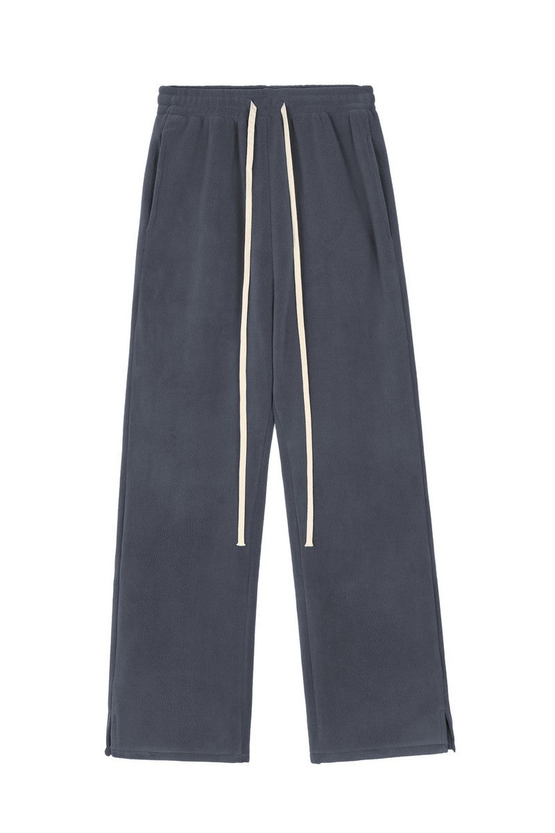 Slit Straight Sweatpants