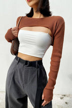 CZ Slim Fit Knit Top