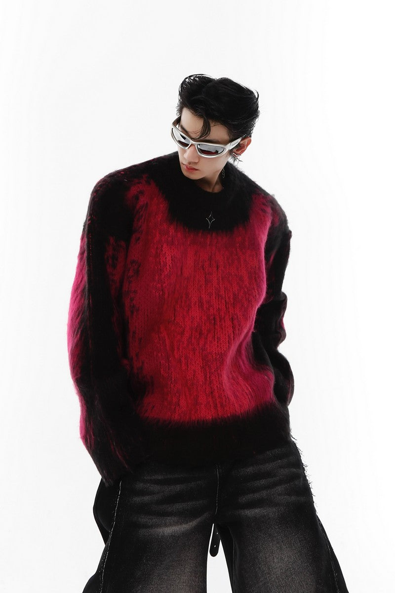 Tie Dyed Mohair Sweater
