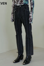 Mix7 Carbon Black Jeans