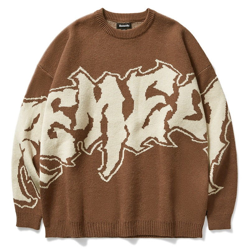 Logo Knit Sweater – Copping Zone