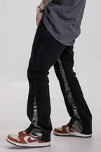 CZ Camo Corduroy Flared Trousers