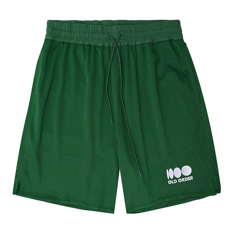 OO Basic Mesh Logo Shorts