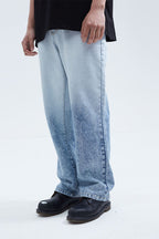 STEEPC Gradient Washed Jeans