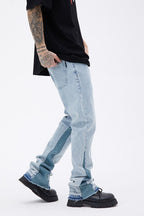 Vintage Washed Flared Jeans