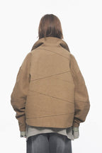 BNP Irregular Stitched Logo Jacket