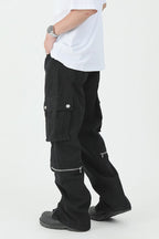 Zipper Straight Cargos