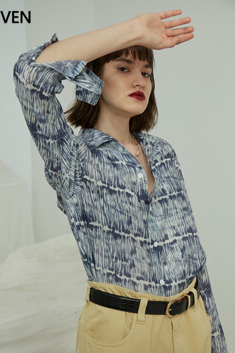 Mix7 Tie Dyed L/S Shirt