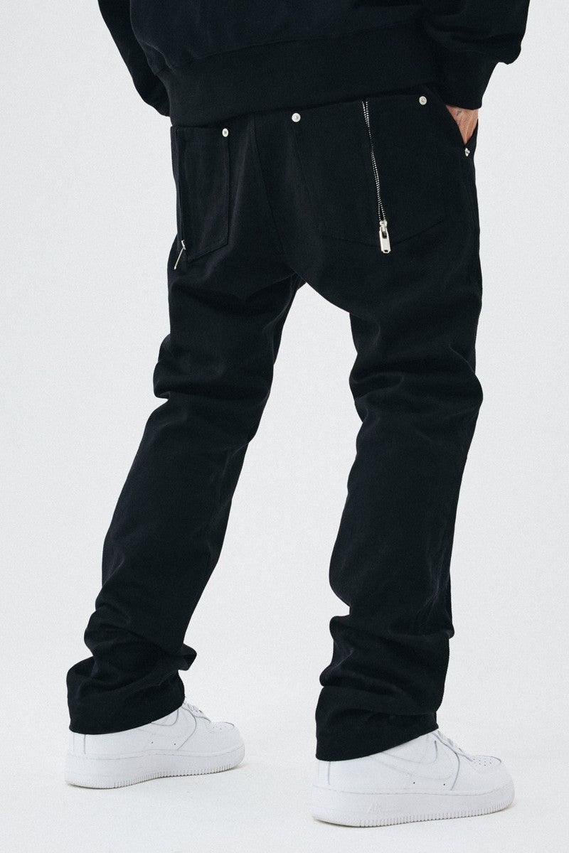 Antidote Front Zipper Straight Pants