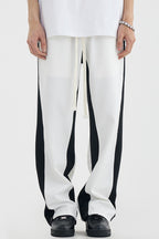 Striped Loose Sweatpants