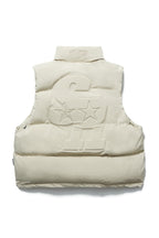Embroidered Down Vest