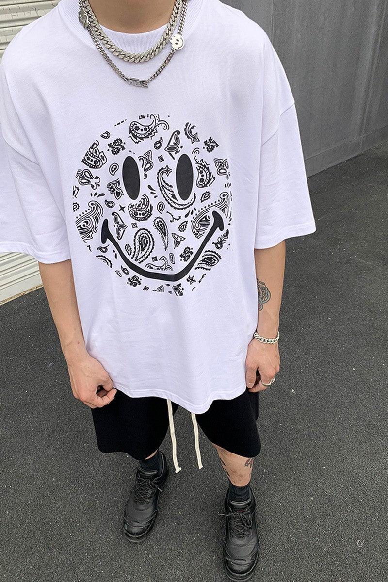 CZ Cashew Smiley Tee