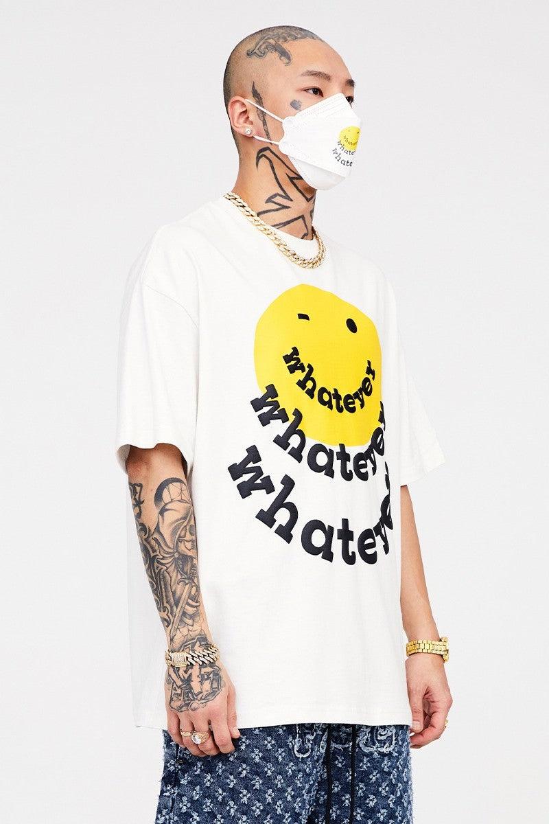 F2CE Whatever Smiley Printed Tee
