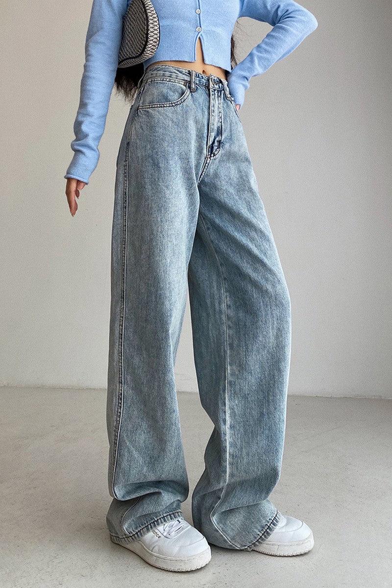 CZ Retro Washed Loose Jeans