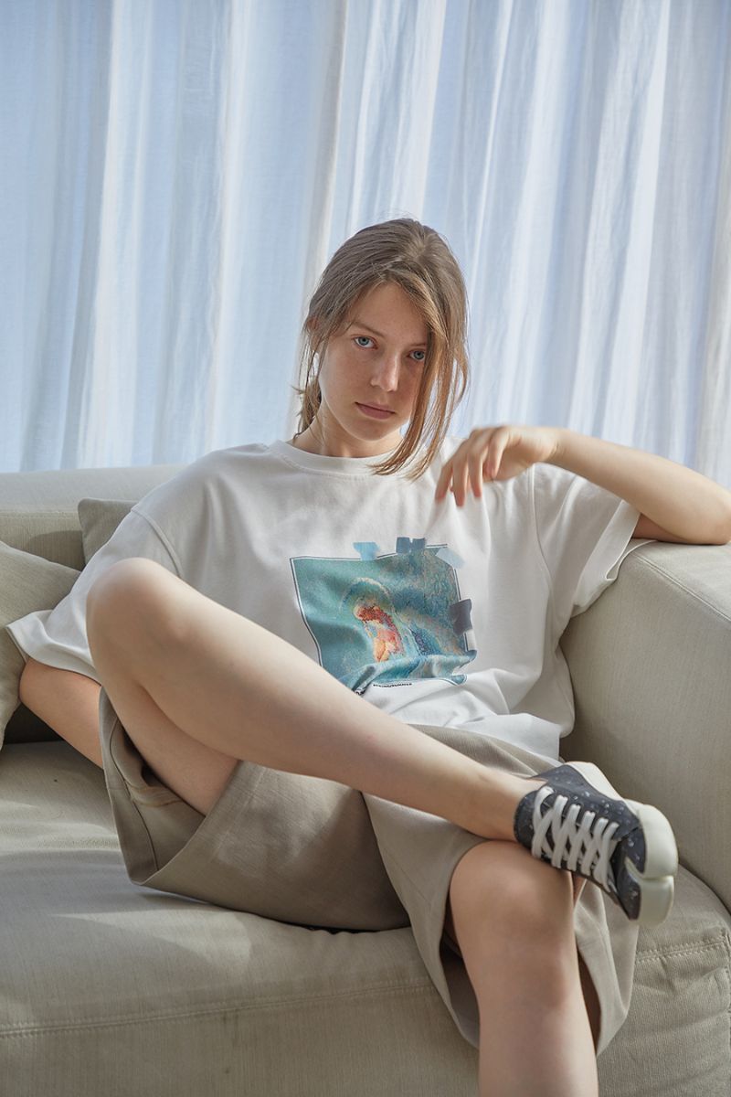 THINGY Lake Painting Logo Tee