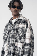 H/C Deconstructed Plaid Flannel Shirt - UK Only
