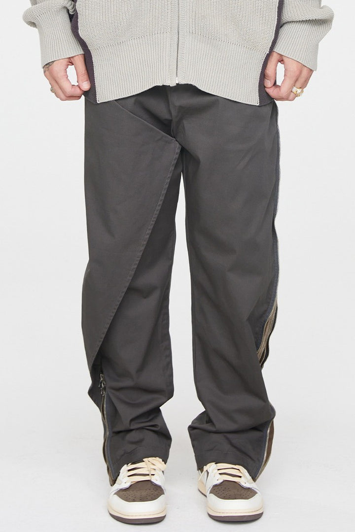 F2CE Layered Straight Trousers