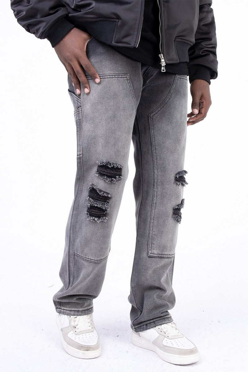 CZ Straight Distressed Trousers