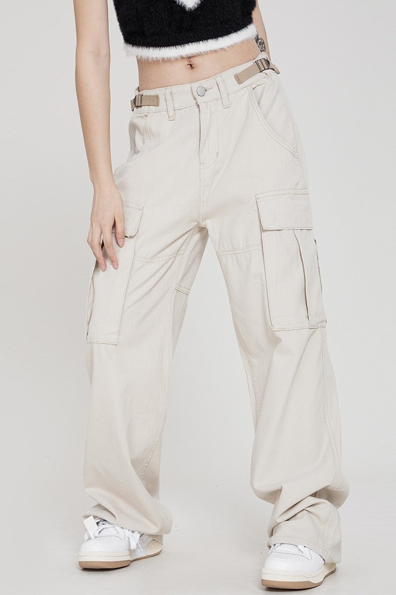 Loose Straight Retro Cargos
