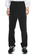 Old Order Zipper Straight Suit Trousers
