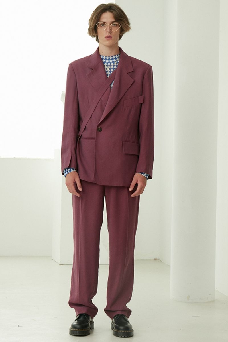 Mix7 Straight Suit Trousers