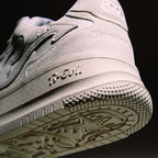 R-Evil Suede White Sneakers