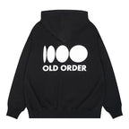 OO Embroidered Logo Zip Up Hoodie