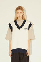 Empty Reference Logo Knit Vest