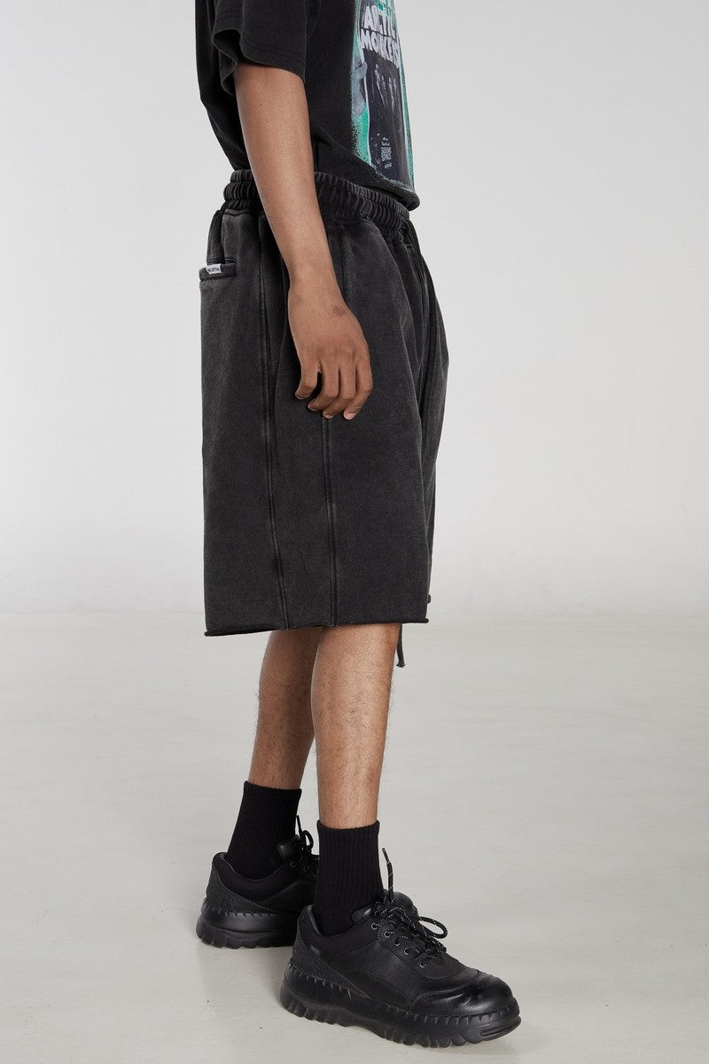 STEEPC Washed Old Shorts