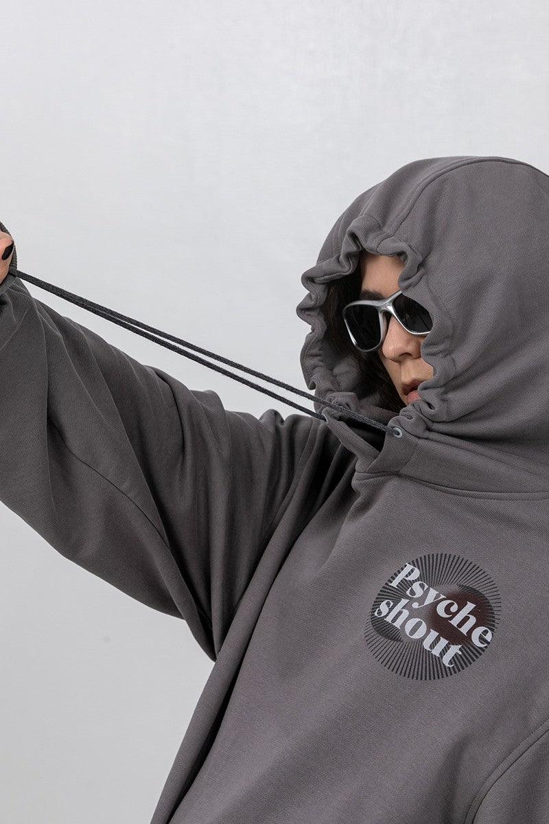 Error Code Psyche Print Hoodie