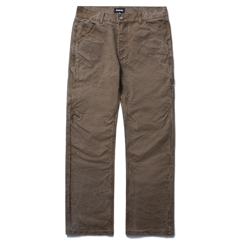 RMY Pleated Washed Jeans